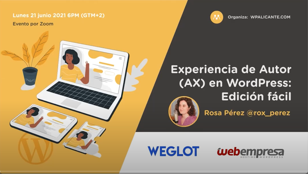 How was the talk "Author Experience (AX) in WordPress"?